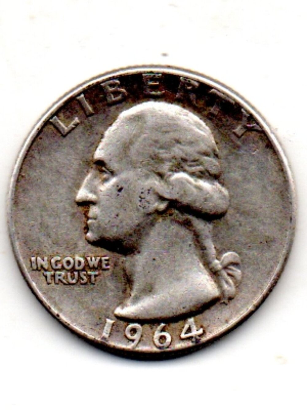 Granny Estate Find - 1964 Washington Brillant Condition Silver Quarter